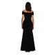 Women's new large size sexy slim one-neck dress dress long skirt